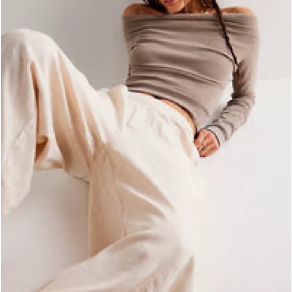 Free People Wide-Leg Pants